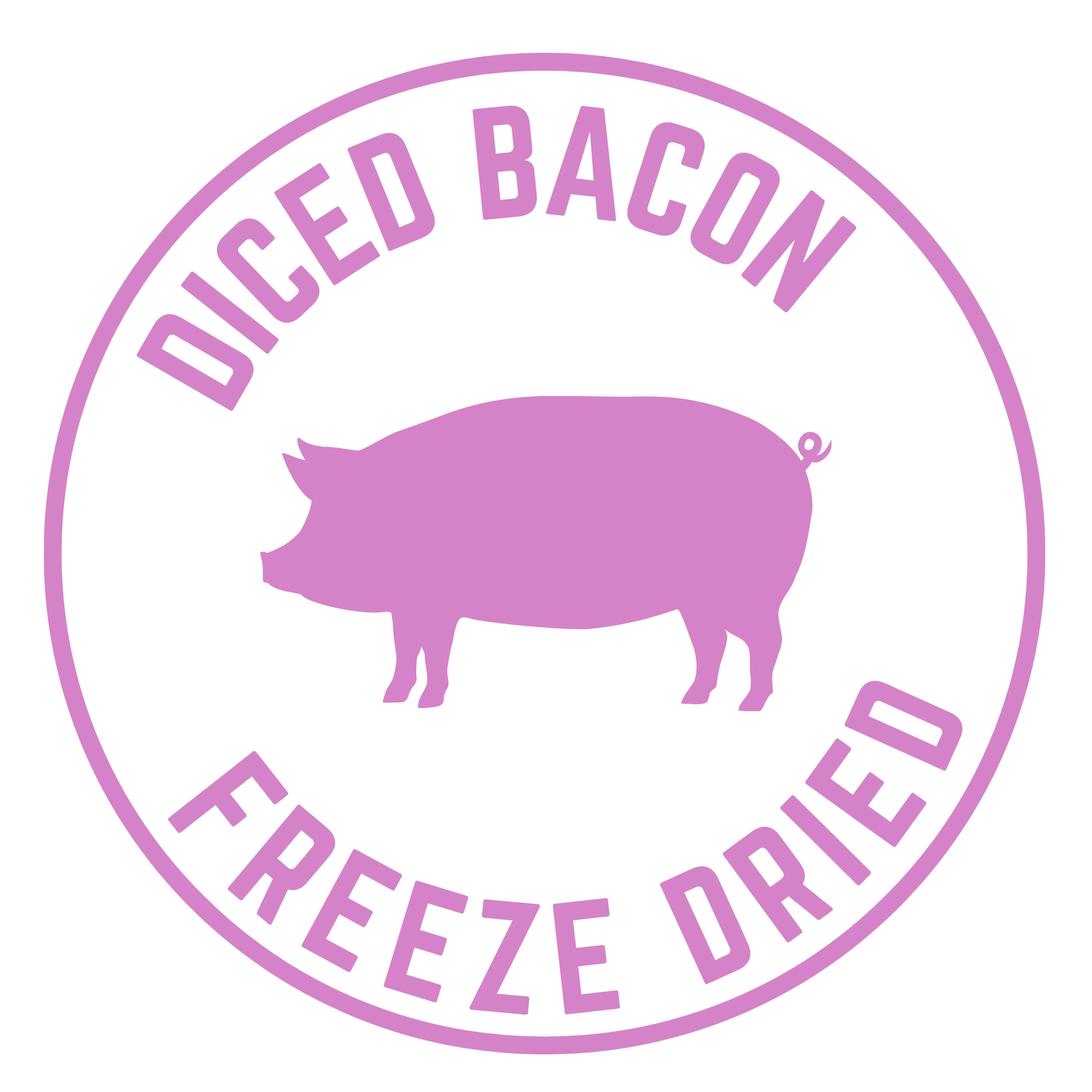 Freeze Dried Diced Bacon