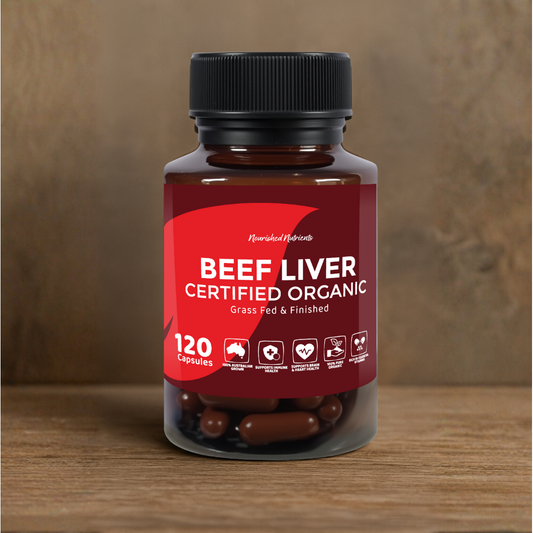Australian Certified Organic Beef Liver Capsules