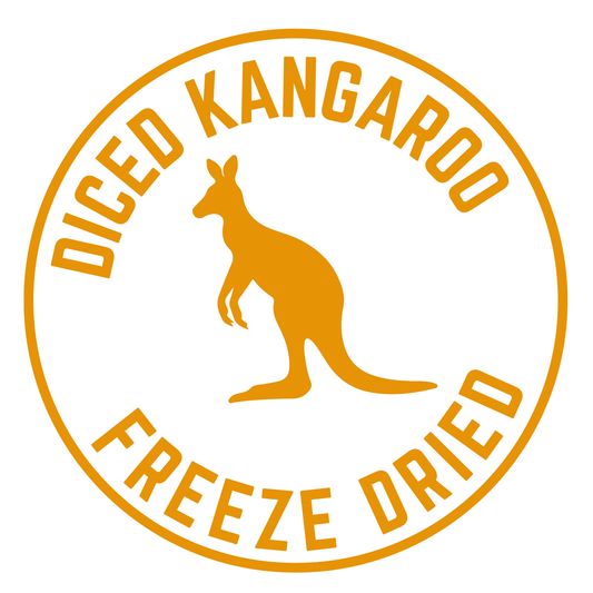 Freeze Dried Diced Kangaroo Meat