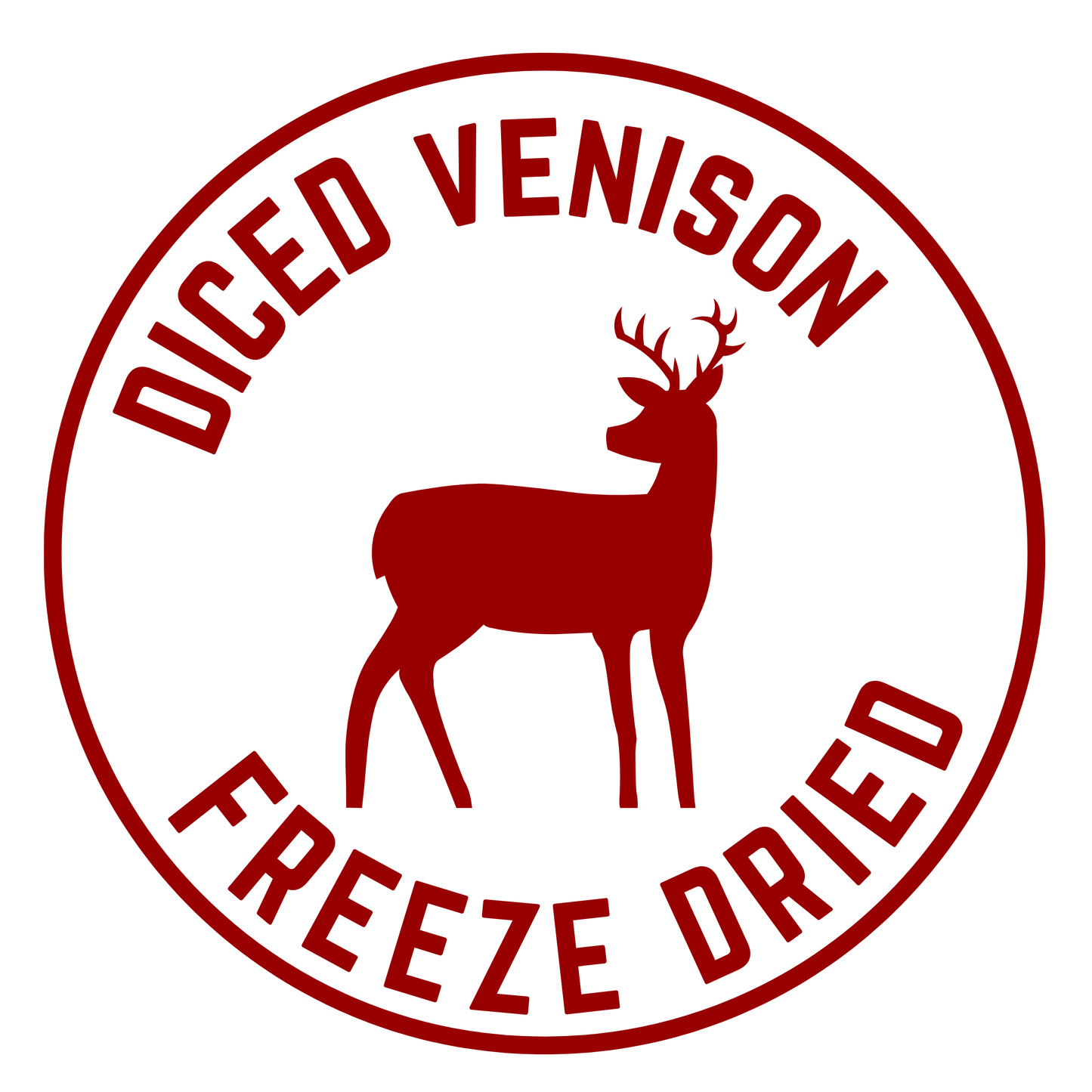 Freeze Dried Venison- Pasture Raised