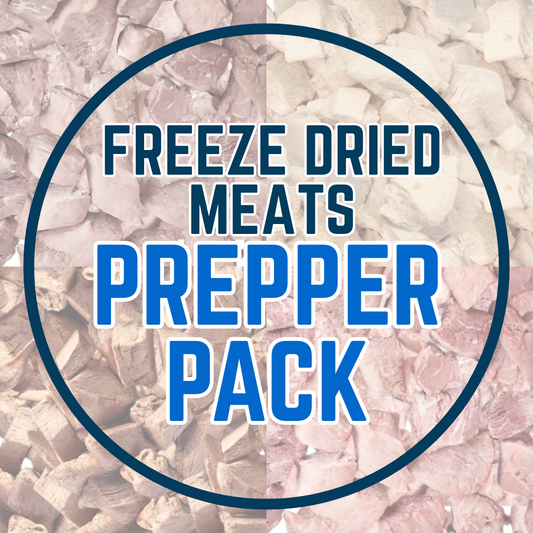 Prepper Pack 2025 – Human-Grade Freeze-Dried Meat