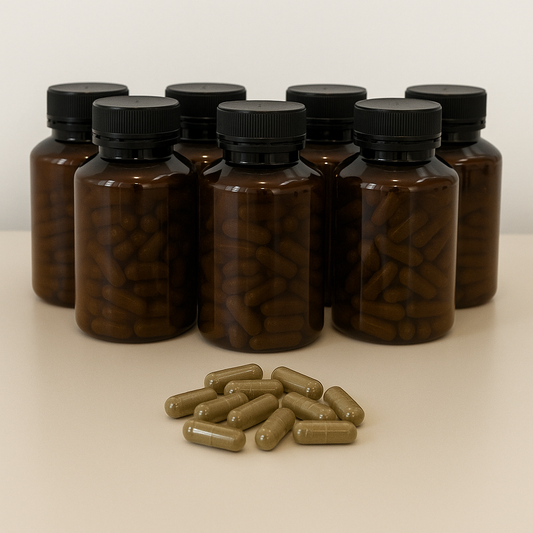 Organic Beef Spleen Capsules – Bulk White Label Supplements- Lot of 10 Bottles