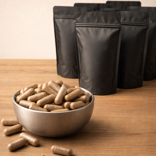 10 x 120 Capsule Grass-Fed Beef Mixed Organs – White Label Bulk Pack